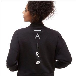 NIKE Air Sweatshirt Black Rally Jacket